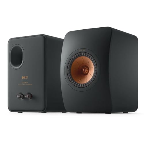 KEF LS50 Meta Passive Bookshelf Speakers - Pair (Carbon Black)
