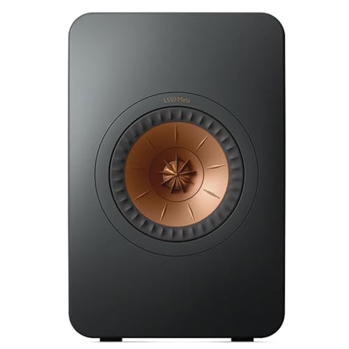 KEF LS50 Meta Passive Bookshelf Speakers - Pair (Carbon Black)