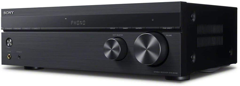 Sony STRDH190 2-ch Home Stereo Receiver with Phono Inputs & Bluetooth Black