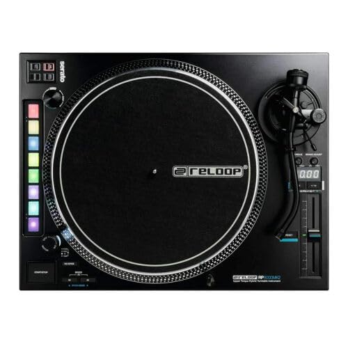 Reloop AMS-RP-8000 MK2 DJ Turntable – Black