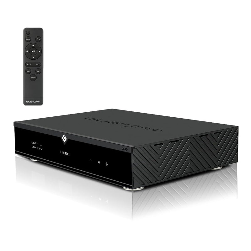 Gustard DAC-X30 HiFi Network Streaming DAC – Black