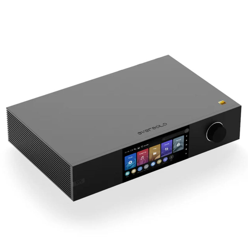Eversolo DMP-A8 Music Streamer,DAP,DAC,Preamp,4GDDR4 +64GeMMC AK4191EQ+AK4499EX,ARC Input,IIS Output,UV Meters,spectrums,Parametric EQ,Pre AMP+10dB Analog gain,DSD512 PCM768kHz/32bit Black