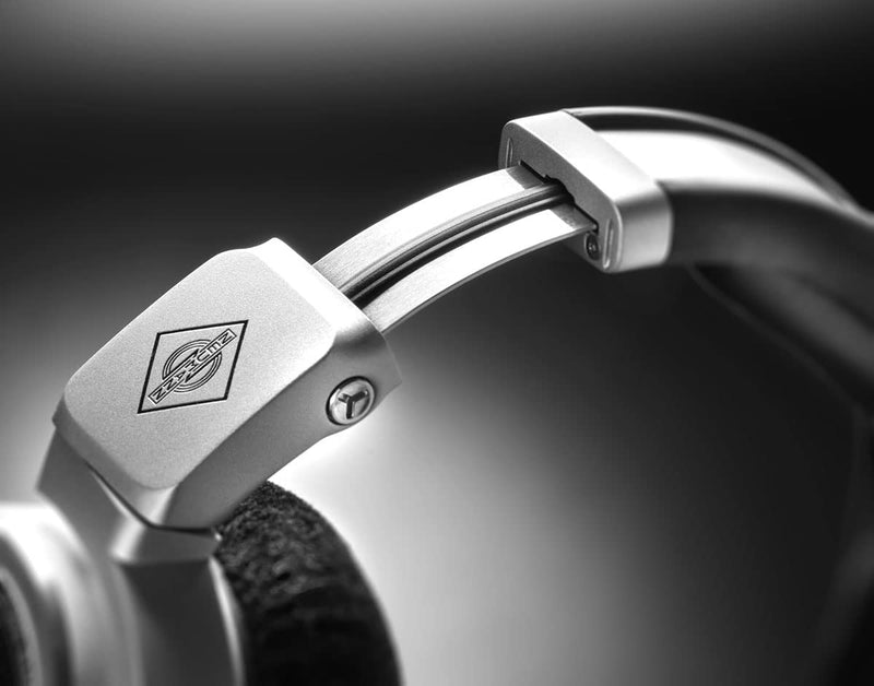 Neumann NDH 30 Open-Back Studio Headphones – White Aluminum / Gray