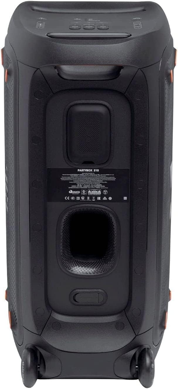 JBL Partybox 310 - Portable Party Speaker with Long Lasting Battery, Powerful JBL Sound and Exciting Light Show,Black