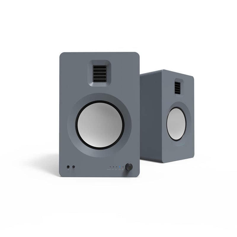 Kanto TUK Bookshelf Speakers – Matte Grey
