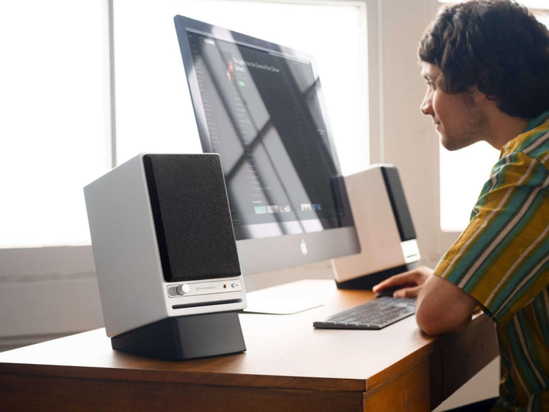 Audioengine HD4 Wireless Speakers – White