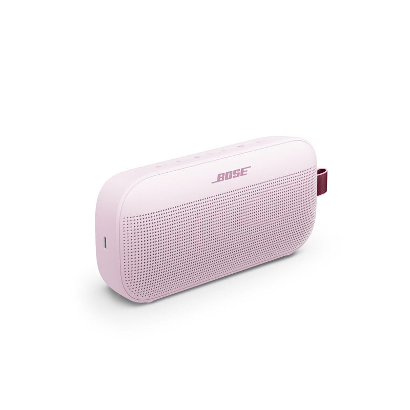 Bose SoundLink Flex Bluetooth Speaker (2nd Gen) - Portable Outdoor Speaker with Hi-Fi Audio, Waterproof and Dustproof, USB-C, Up to 12 Hours Battery Life, Petal Pink - Limited Edition Color