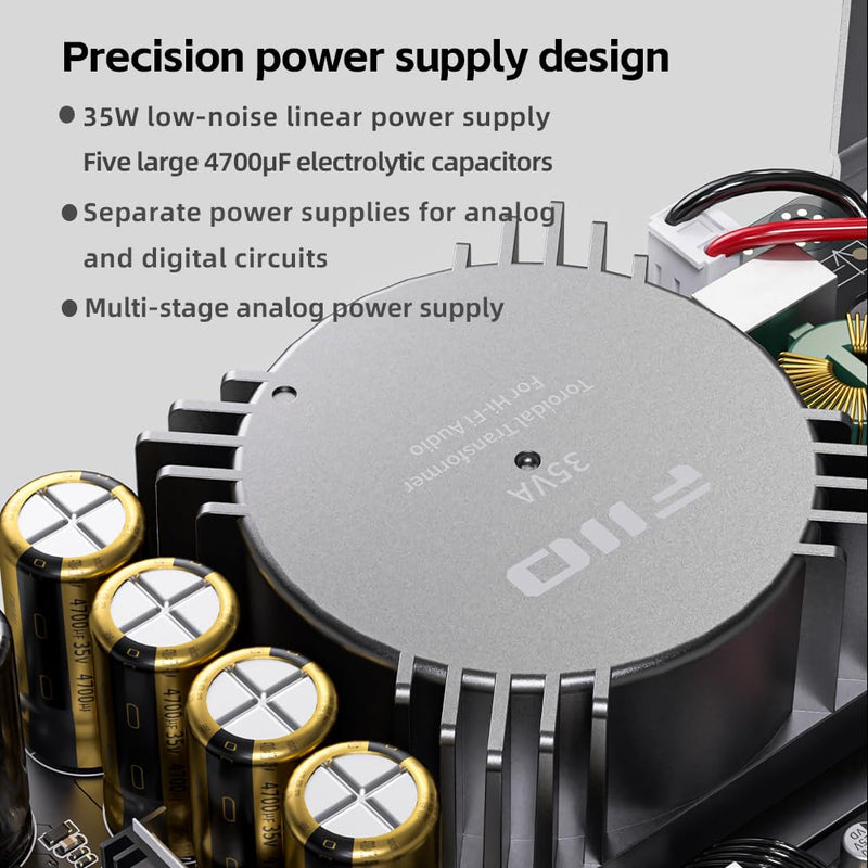 FiiO K17 Desktop DAC & Amplifier – Silver