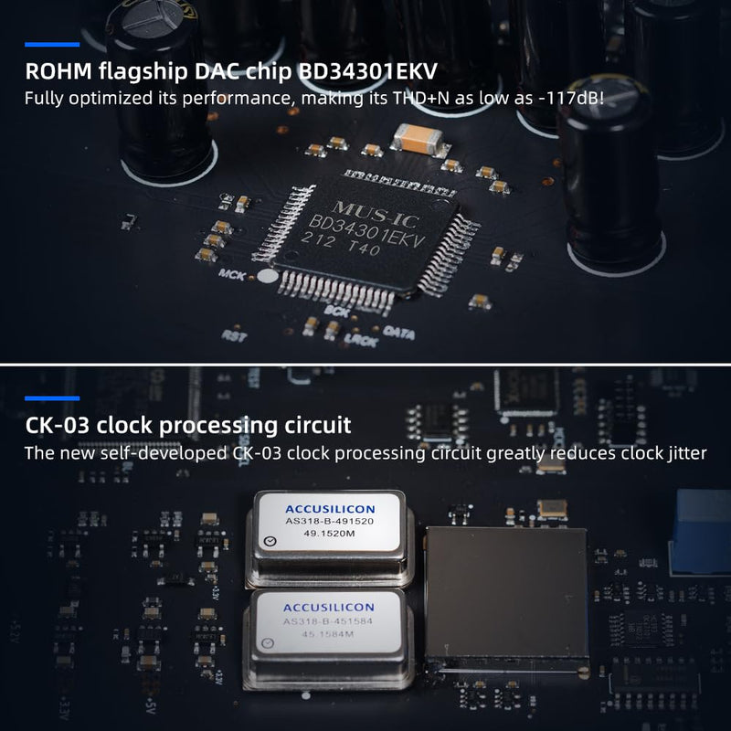 S.M.S.L D2R DAC & Amplifier – Black