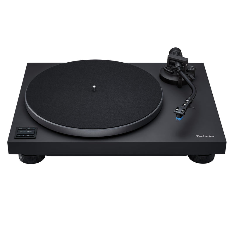 Technics Turntable, Premium Class HiFi Record Player with Coreless Direct Drive Motor and Bluetooth, Stable Playback, Audiophile-Grade Cartridge and Precision Tonearm, SL-40CBT-K, Aluminum