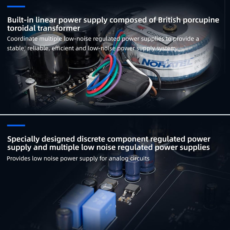 S.M.S.L D2R DAC & Amplifier – Black