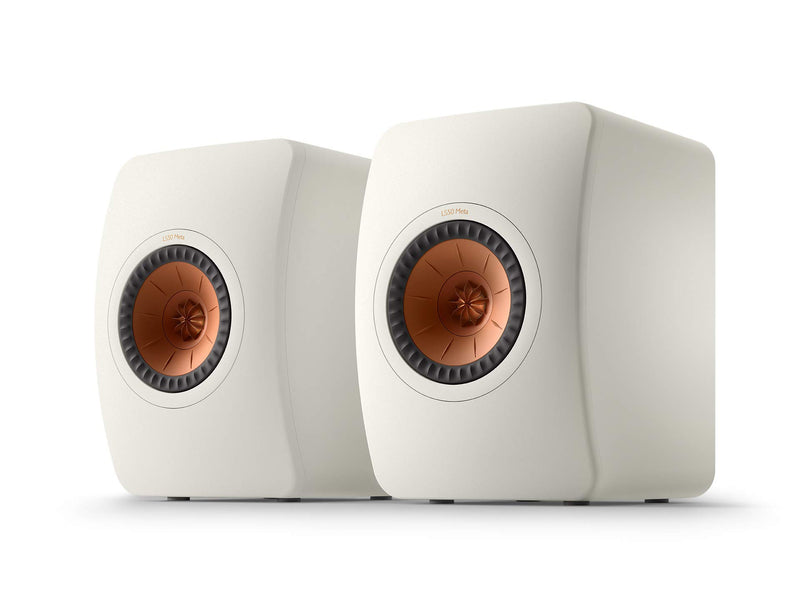 KEF LS50 Meta Bookshelf Speakers – White