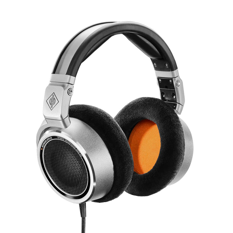 Neumann NDH 30 Open-Back Studio Headphones – White Aluminum / Gray