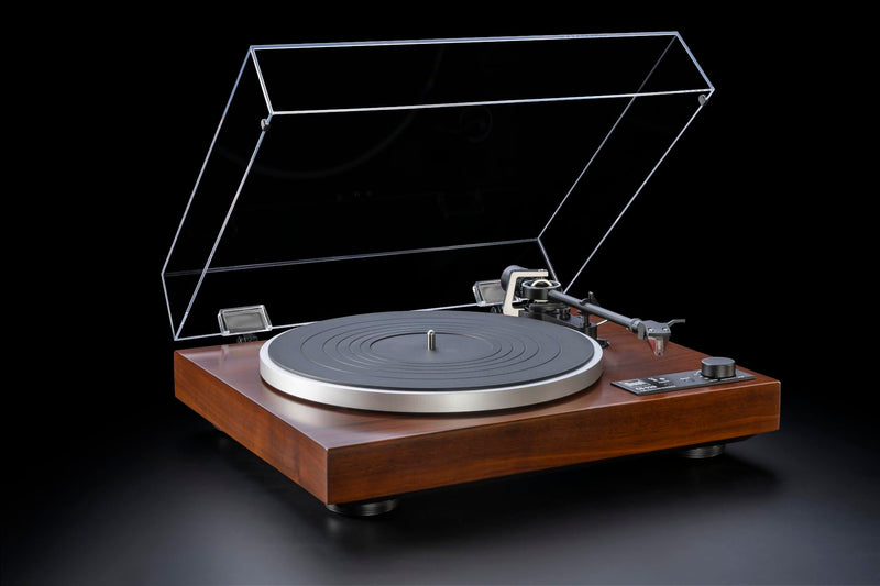Dual CS529 Walnut Automatic Hi‑Fi Turntable with Twin Gimbal Tonearm, Bluetooth Streaming, and Precision Vinyl Playback