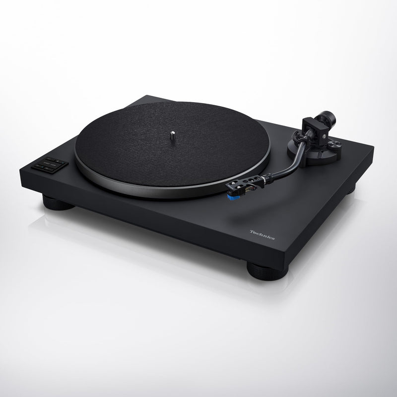 Technics Turntable, Premium Class HiFi Record Player with Coreless Direct Drive Motor and Bluetooth, Stable Playback, Audiophile-Grade Cartridge and Precision Tonearm, SL-40CBT-K, Aluminum