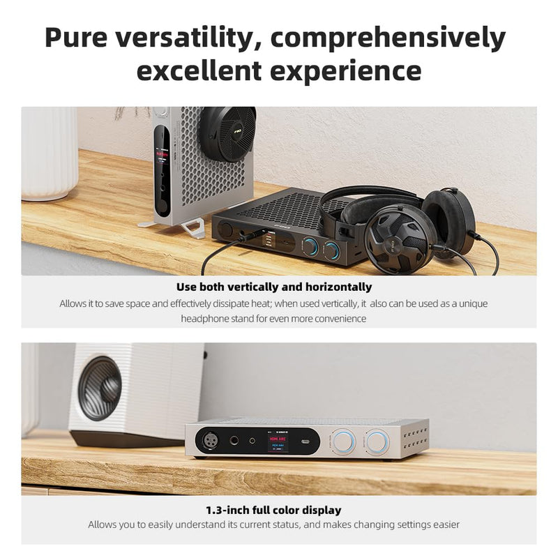 FiiO K19 Desktop DAC & Headphone Amplifier – Black