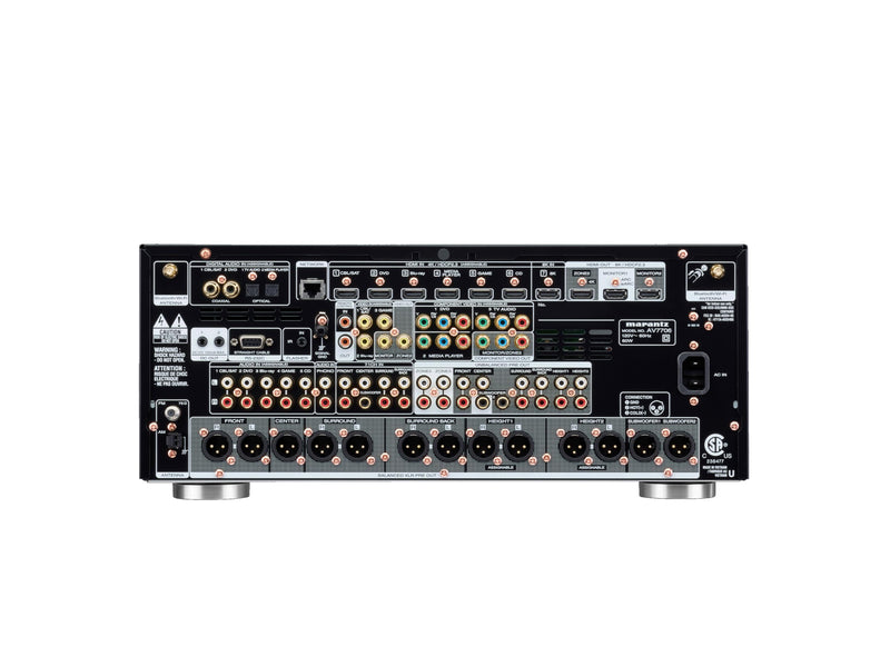 Marantz AV7706 11.2 Channel 8K AV Preamplifier – Marantz Black