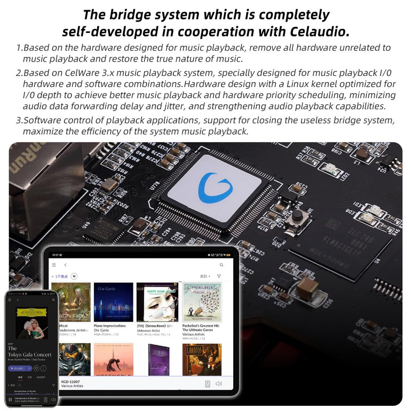 Gustard DAC-X30 HiFi Network Streaming DAC – Black