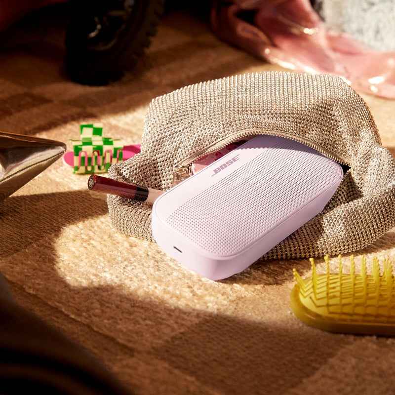 Bose SoundLink Flex Bluetooth Speaker (2nd Gen) - Portable Outdoor Speaker with Hi-Fi Audio, Waterproof and Dustproof, USB-C, Up to 12 Hours Battery Life, Petal Pink - Limited Edition Color