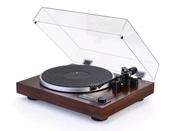 Dual Manual Three-Speed Turntable - White