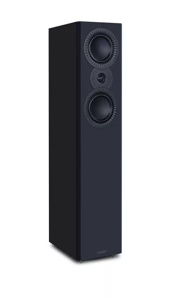 Mission LX-4 MKII 2-Way Floorstanding Loudspeaker w/Two 5″ Bass Drivers and 1″ Softdome Treble Unit - Black (Each)