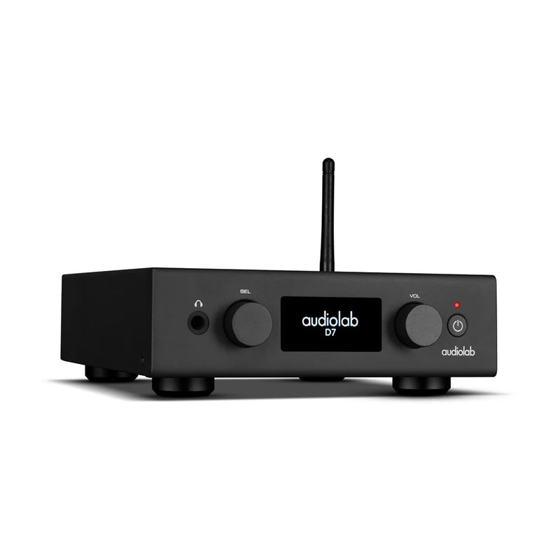 Audiolab D7 DAC Digital to Analog Converter / Headphone Amp (Black)