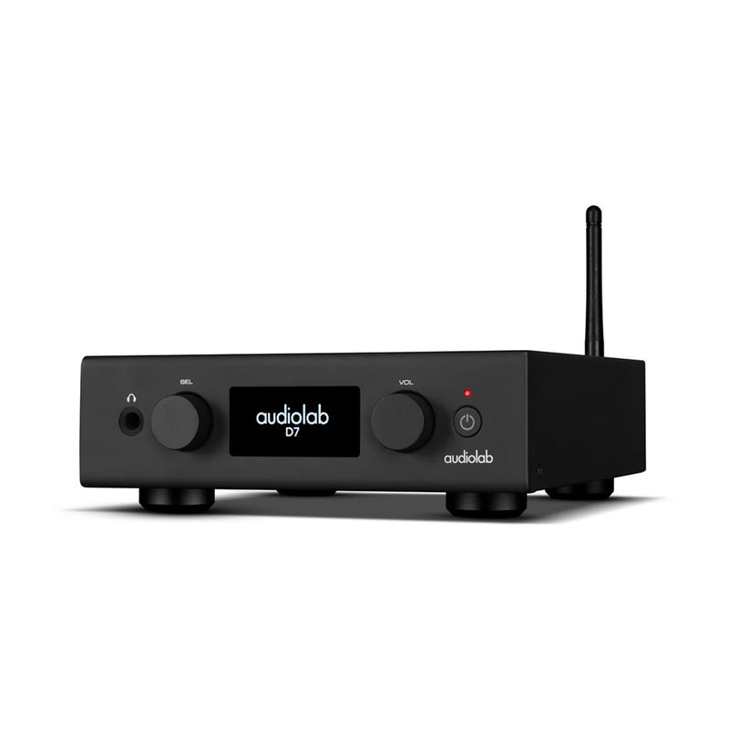 Audiolab D7 DAC Digital to Analog Converter / Headphone Amp (Black)