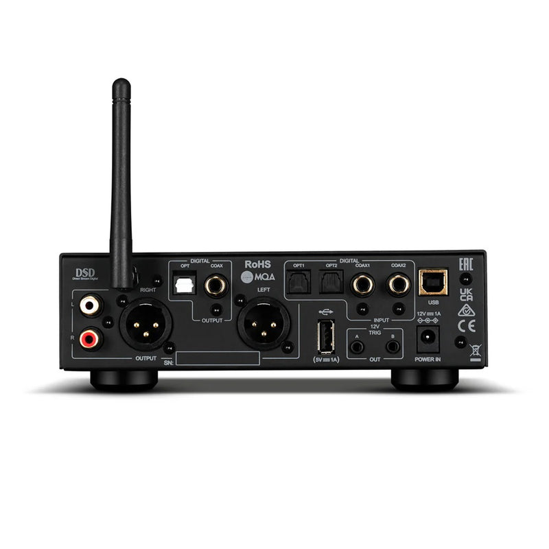 Audiolab D7 DAC Digital to Analog Converter / Headphone Amp (Black)