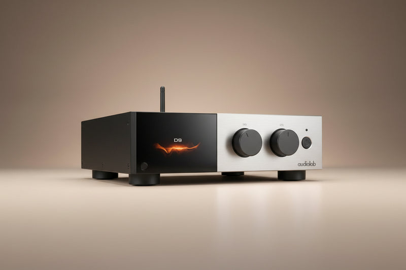 Audiolab D9 DAC Digital to Analog Converter / Headphone Amp (Black)