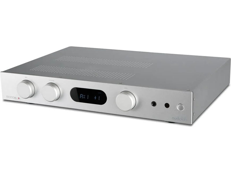 Audiolab 6000A Stereo integrated amplifier with Bluetooth® and built-in high-performance DAC (Silver)
